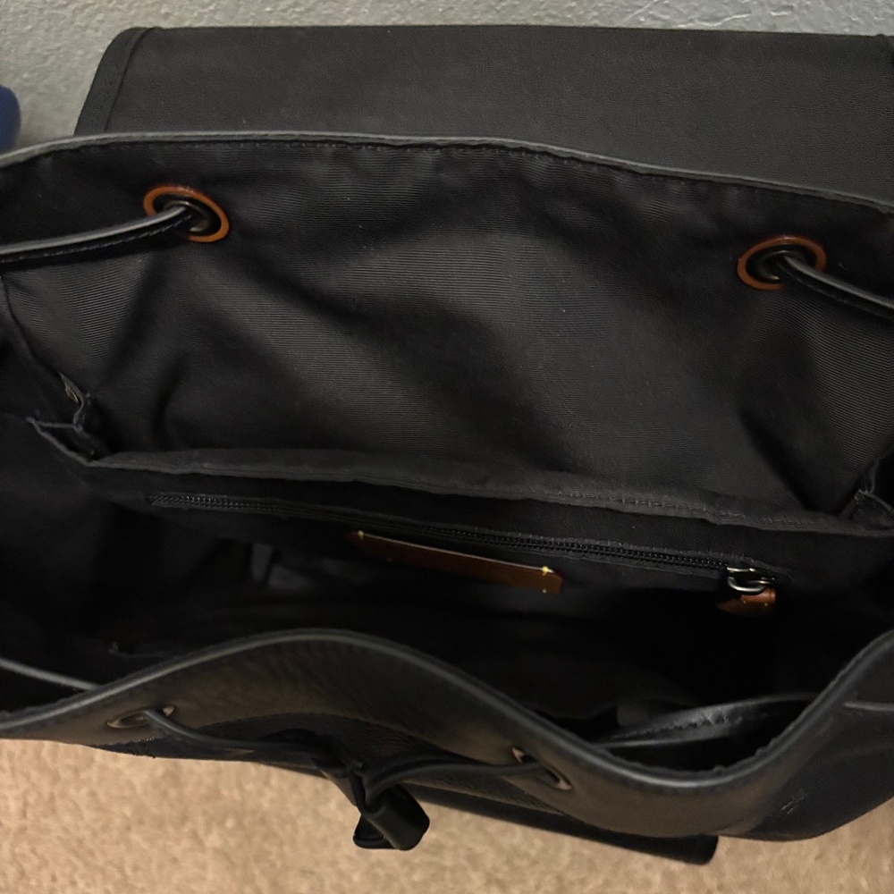 Coach Leather Backpack